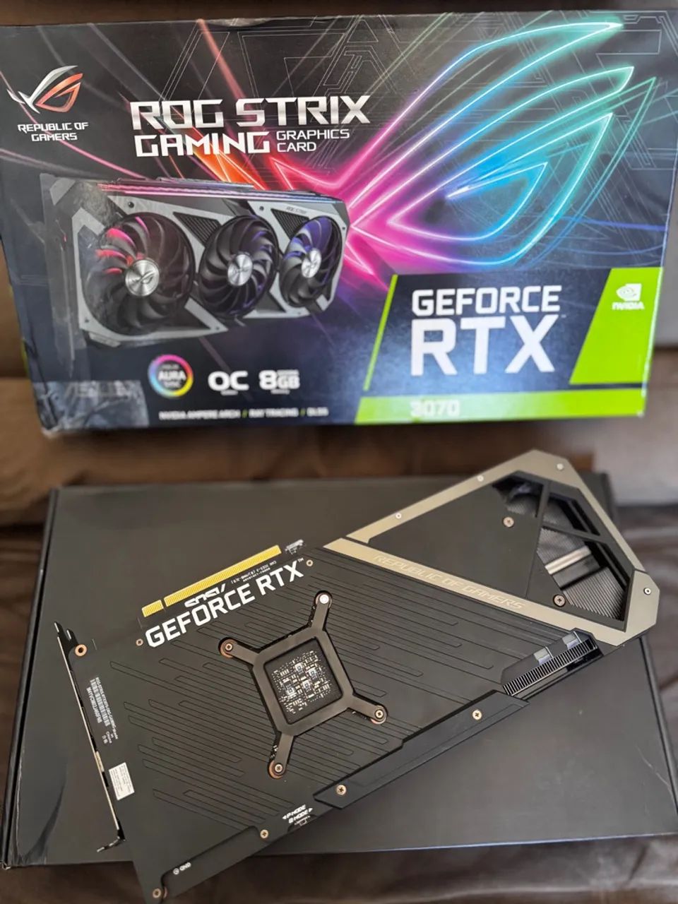 RTX 3070 ROG STRIX 8GB - Foto 3