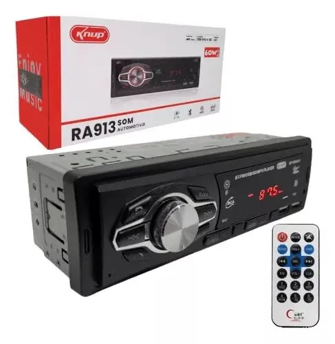 Som Automotivo Knup RA913 60W - Novo!