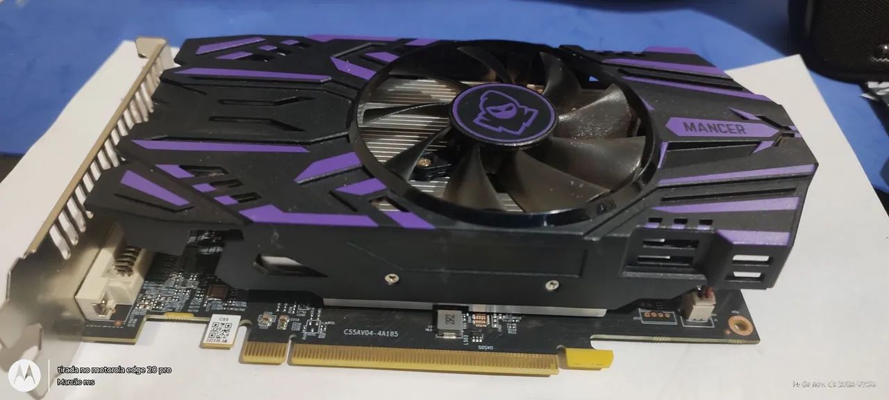 Placa de vídeo RX550 4G GDDR5 MANCER - Foto 4