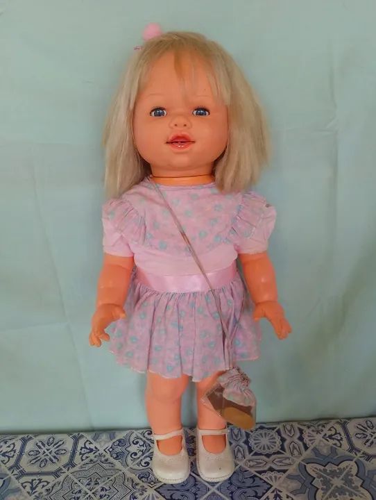 Boneca bolachinha da estrela usada Antiga e completa
