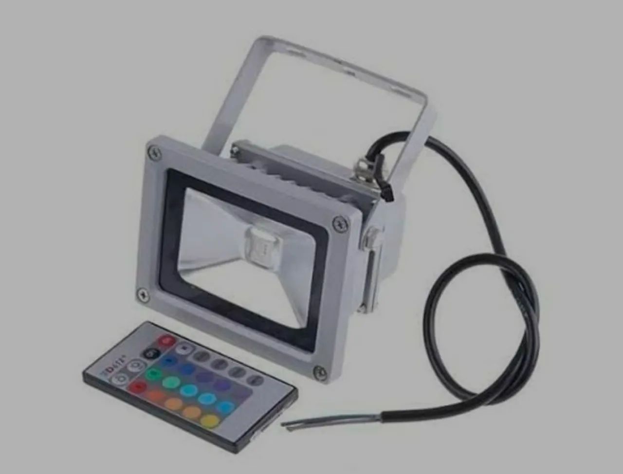 Refletor LED 10W RGB com Controle Remoto 