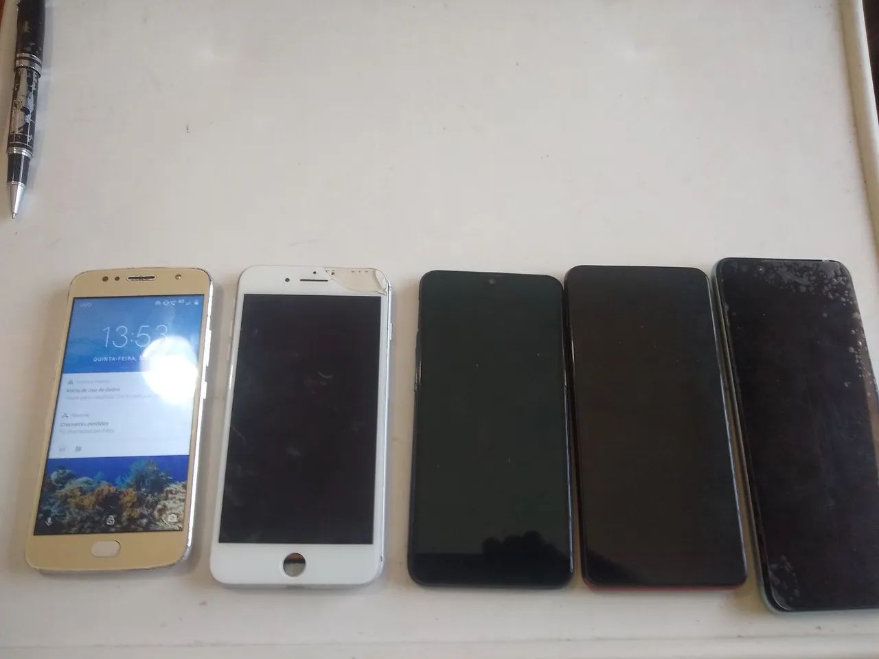 Aparelhos para concerto o moto G5s tá funcionando - Foto 5