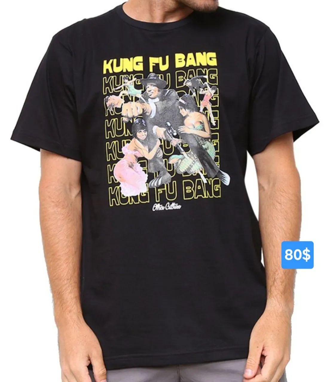 Camisa da Other Culture Kung Fu Bang P, M e G original 