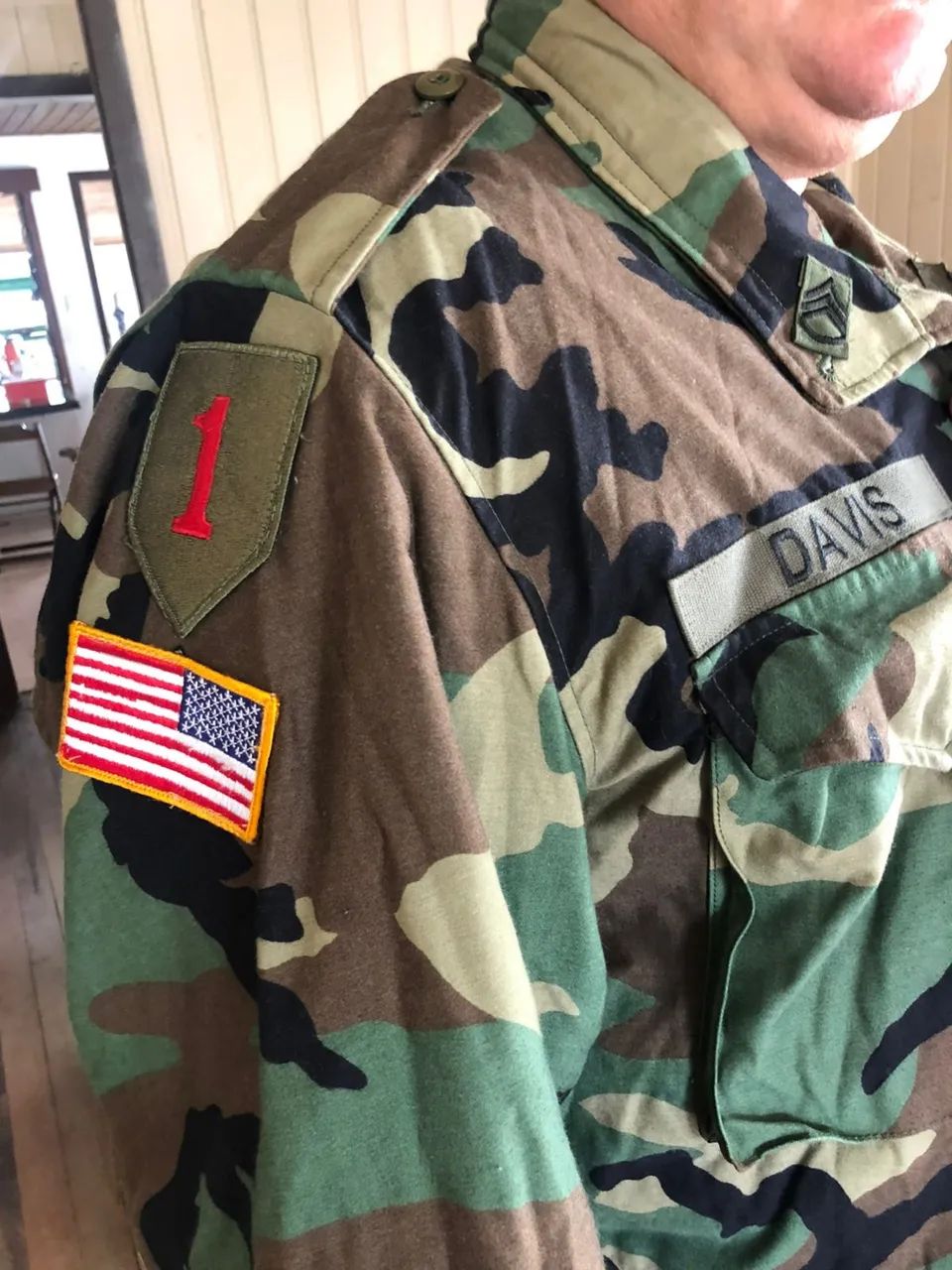 Jaqueta Exército Americano camuflada - Foto 3