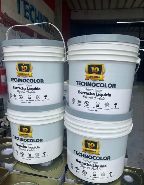 Tintas emborrachada com preço de fábrica ótima qualidade ótima para infiltração  - Foto 3