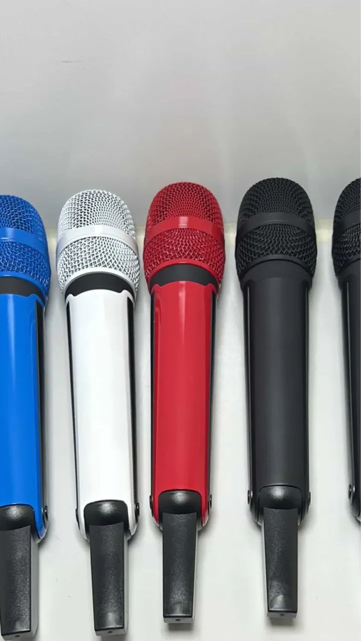 Microfones sem fio  (bastão) 