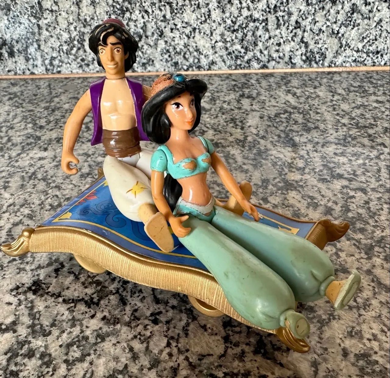 Coleção Aladdin, Jasmine, Abu, tapete e Rajah - Foto 3