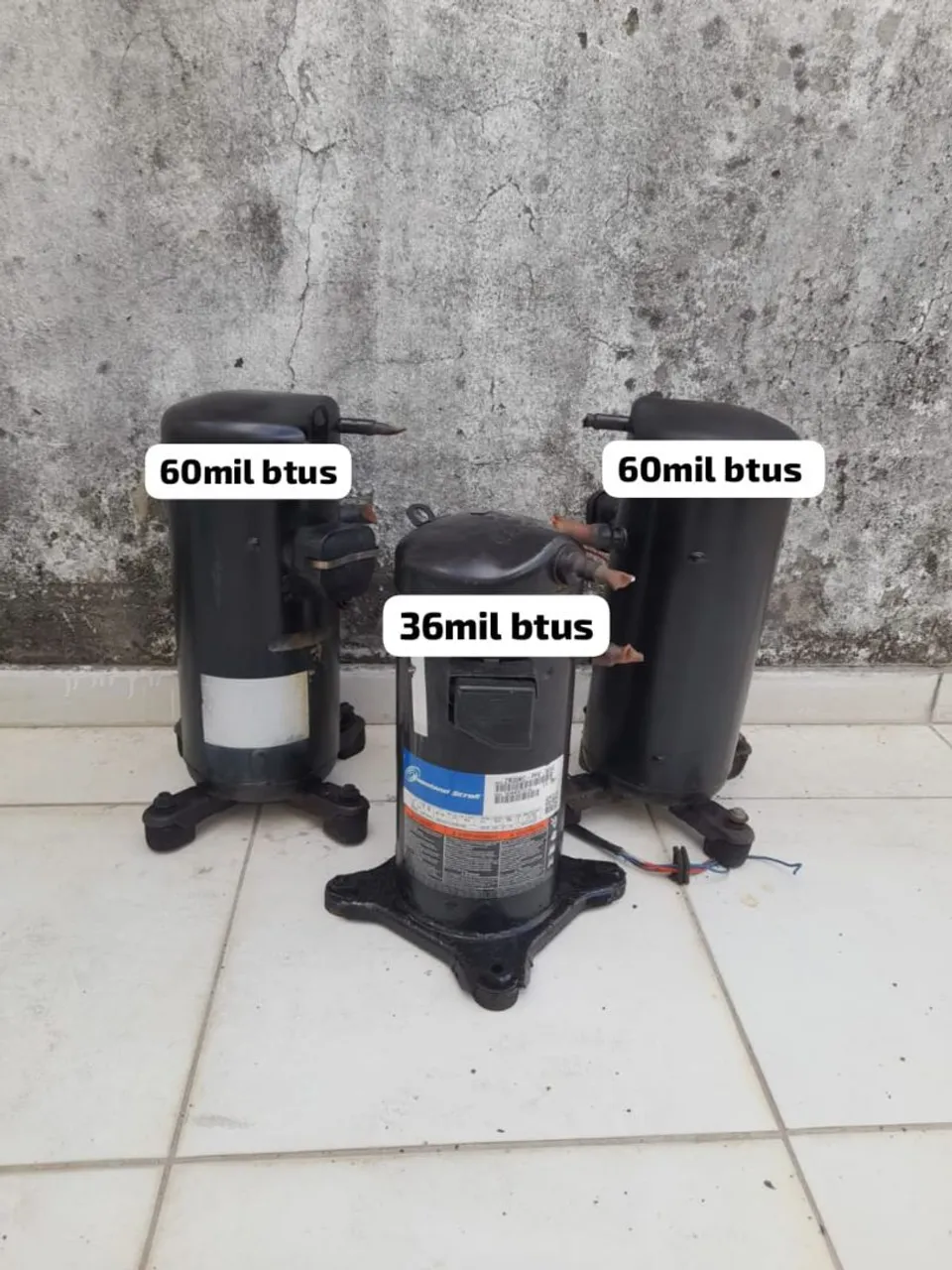 "compressores de ar comprimido" - Ar-condicionados no Brasil