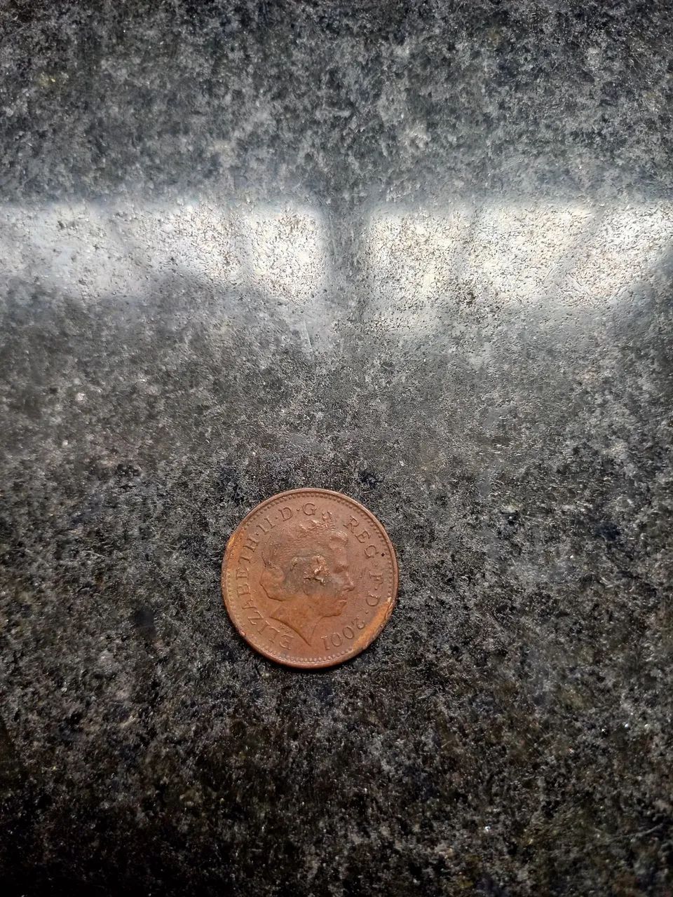 Moeda de 1 Penny do Reino Unido - Foto 2