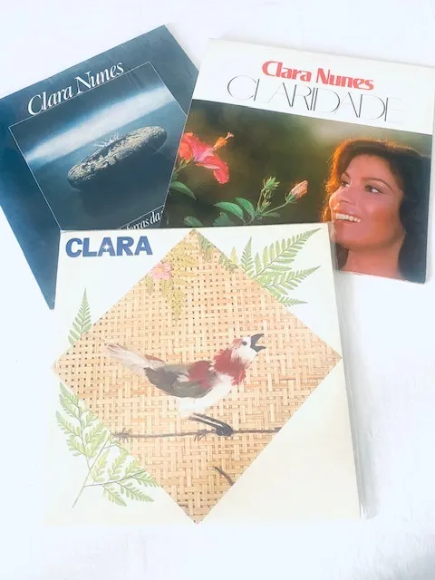 COLEÇÃO 3 LPs CLARA NUNES RARIDADE