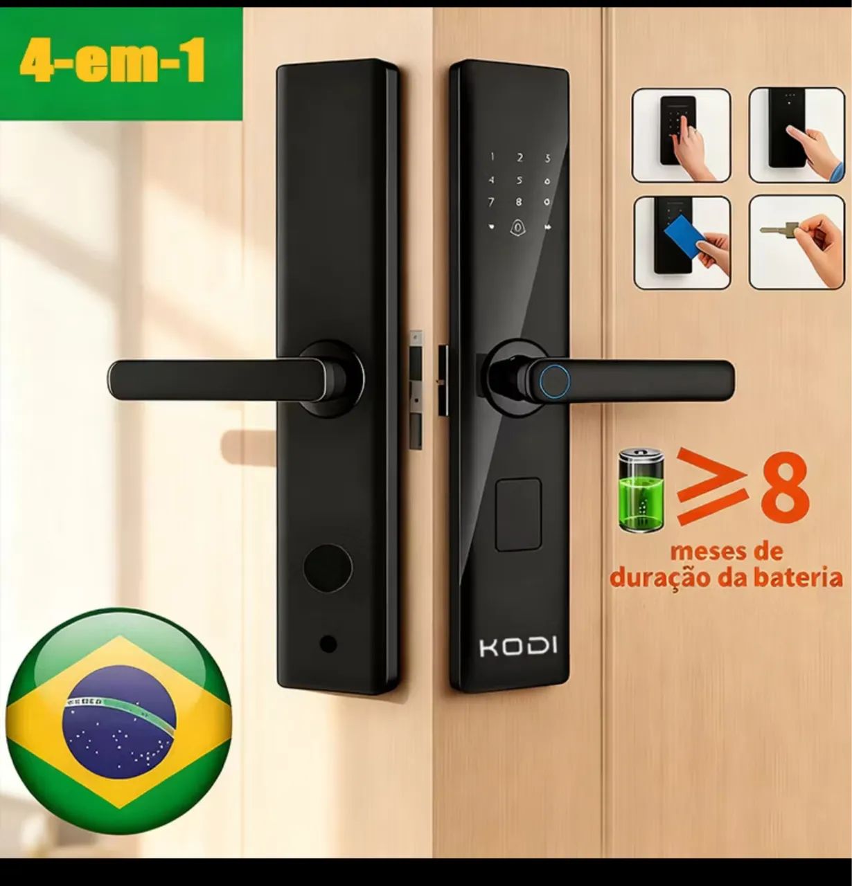 Fechadura eletrônica inteligente 