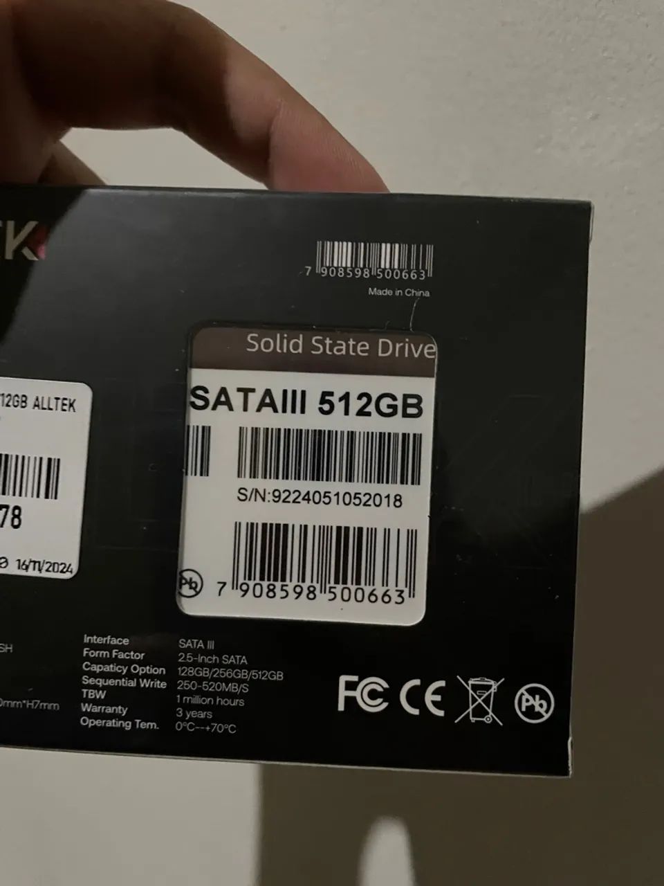SSD ALLTEK 512GB - Foto 2