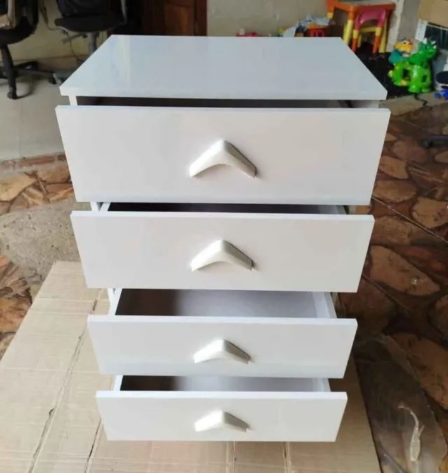 COMODA INFANTIL OFF WHITE ENTREGA HOJE - Foto 2