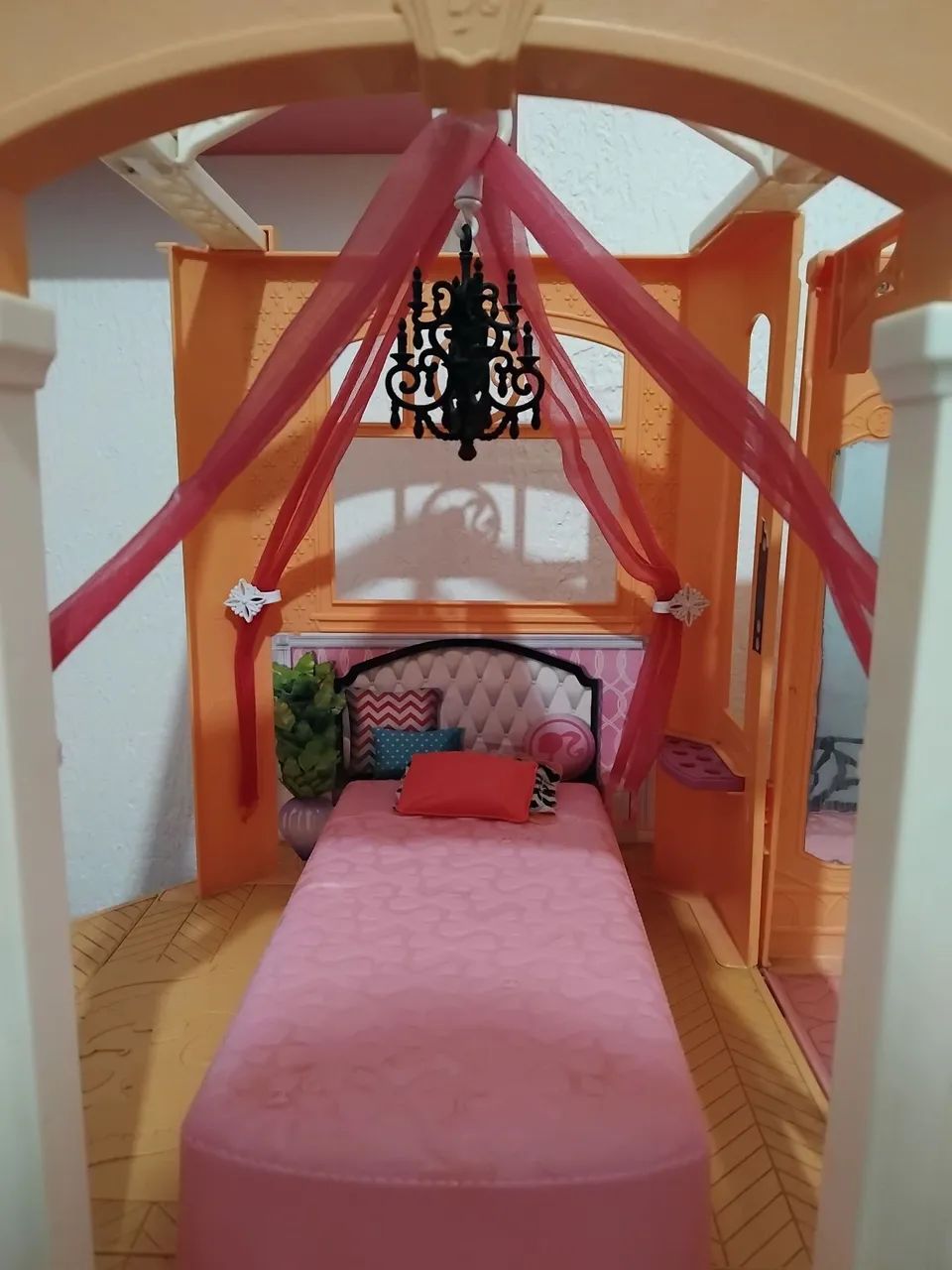 Casa de Bonecas Barbie 3 Andares com elevador - Foto 5