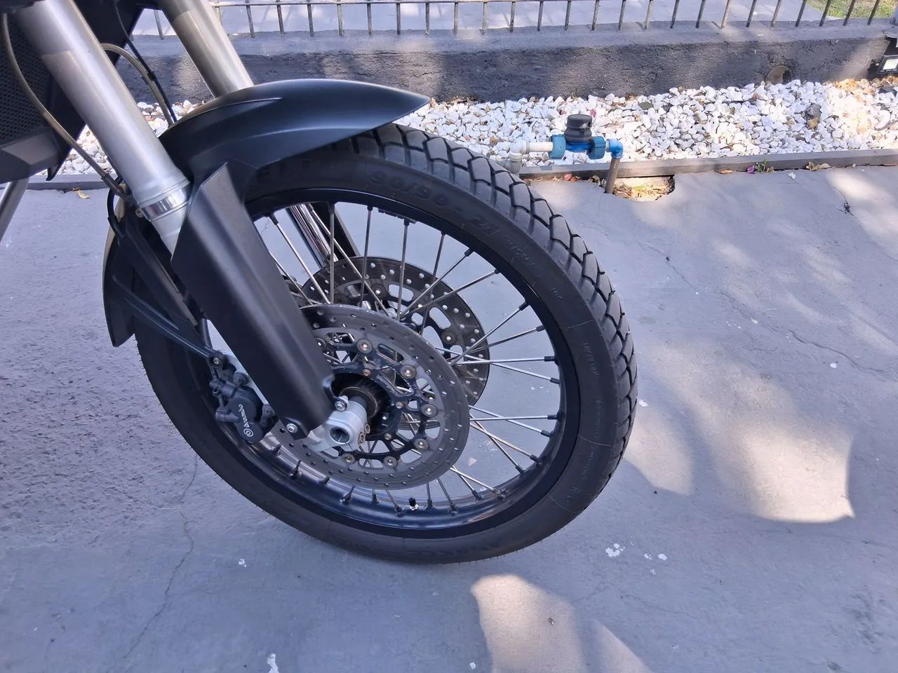 BMW GS 800 2016 impecável troco por motos - Foto 4