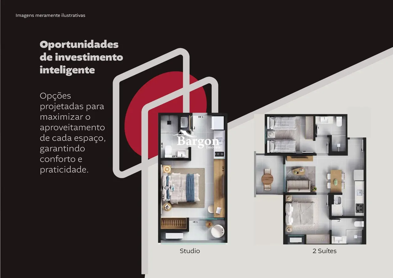 Studios à venda no Bairro São Pedro em Juiz de Fora MG