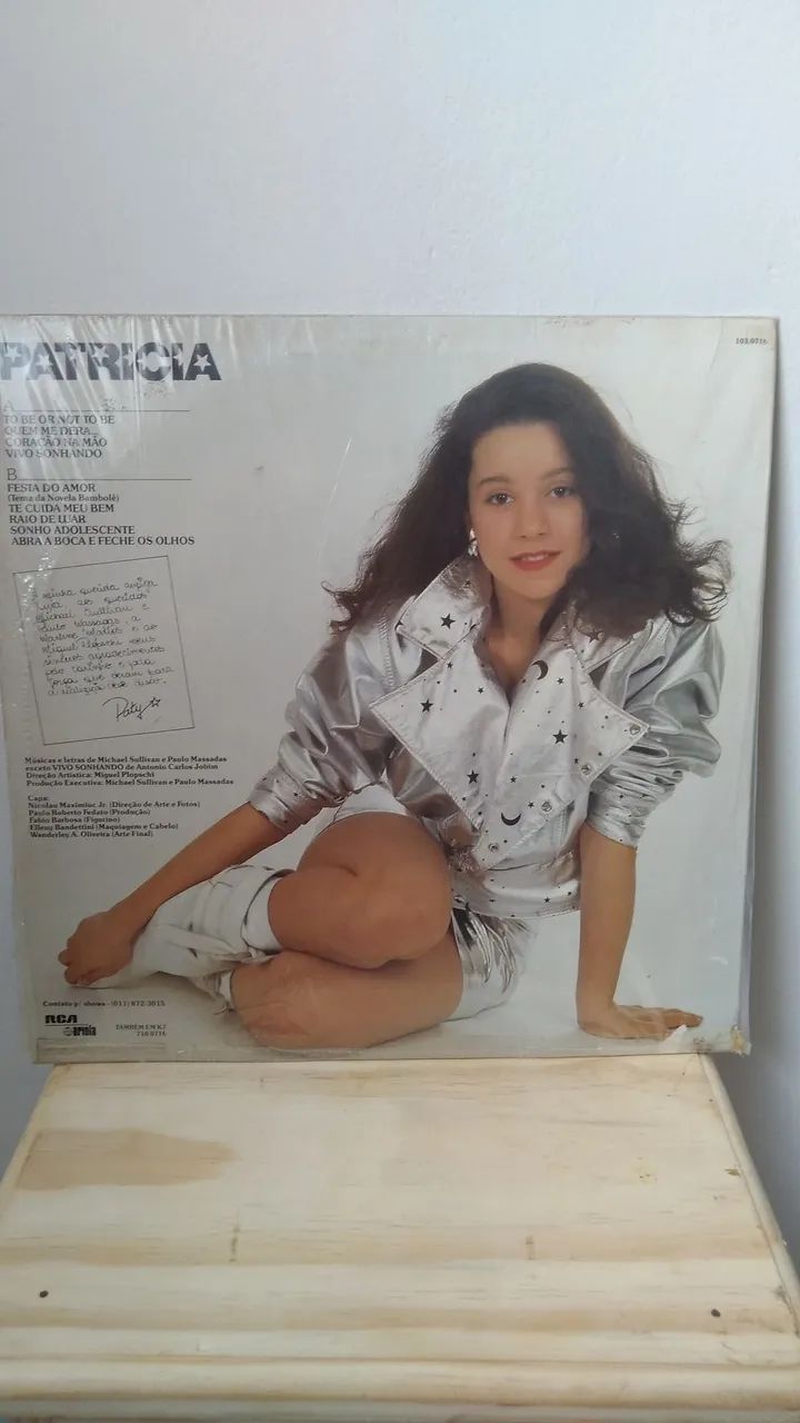 Disco vinil Patrícia LP 1987 - Foto 2