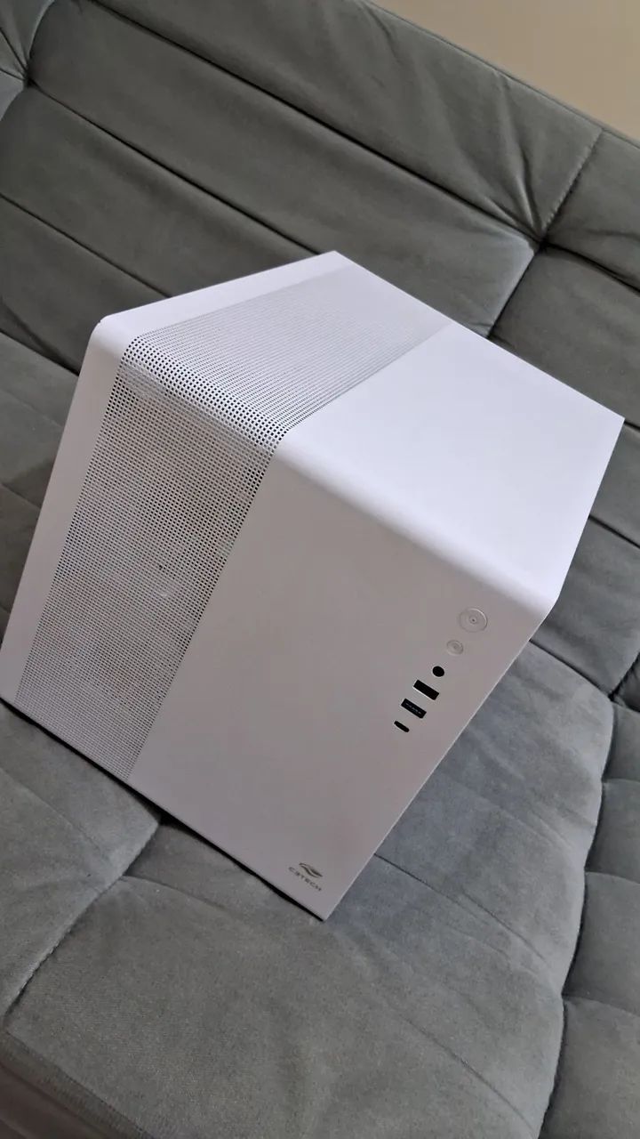 PC Gamer com Water Cooler full white custom - Foto 3