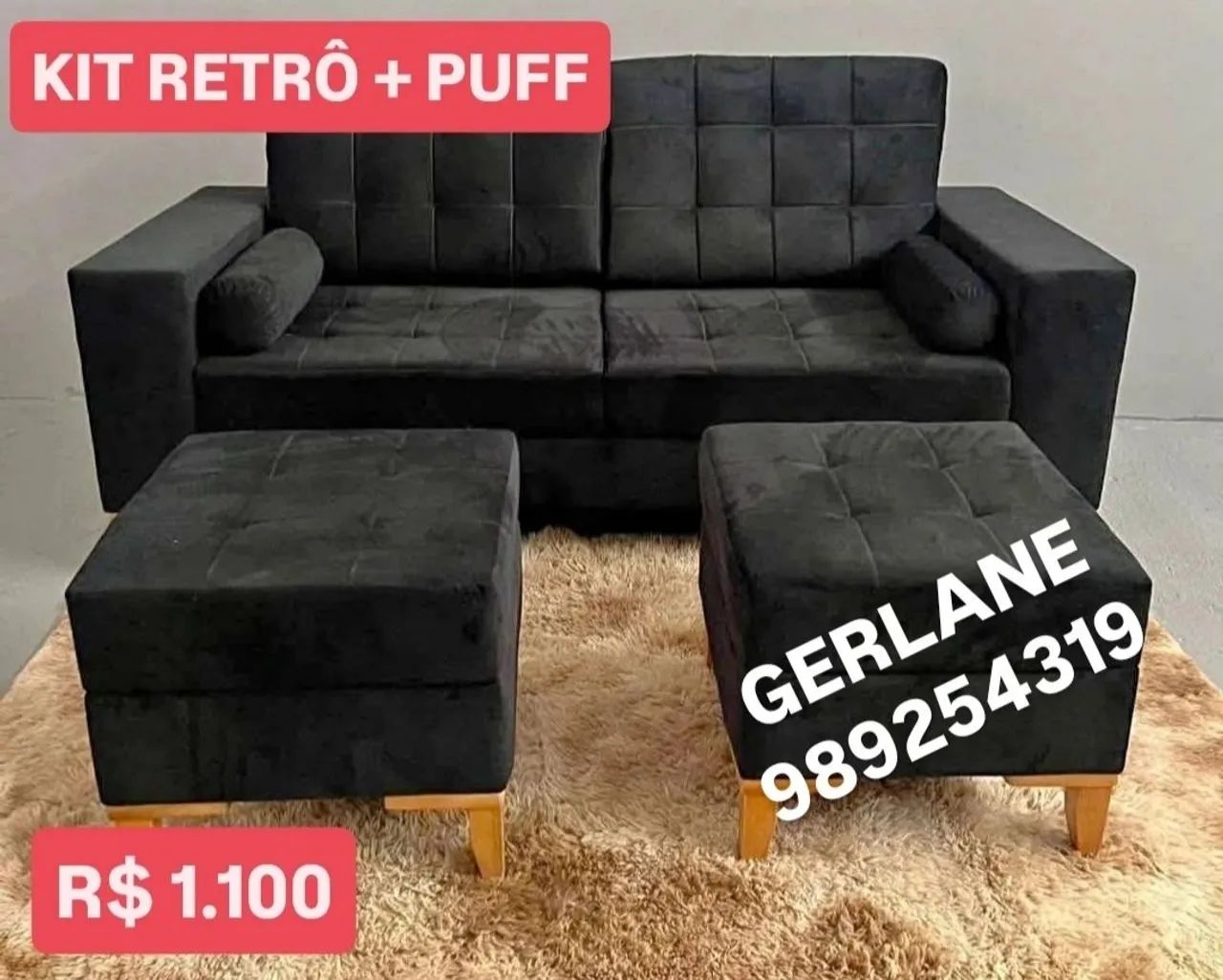 SOFÁ DISPONIVEL A PRONTA ENTREGA  - Foto 3