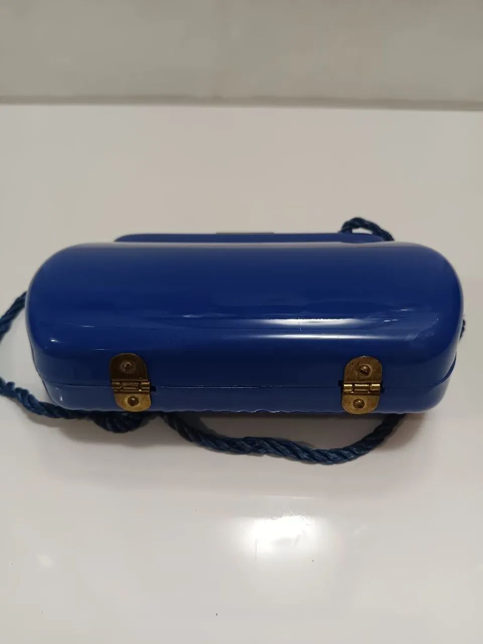 Bolsa azul vintage  - Foto 3