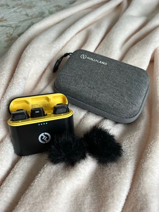 Microfone Lapela Sem Fio Hollyland Lark C1