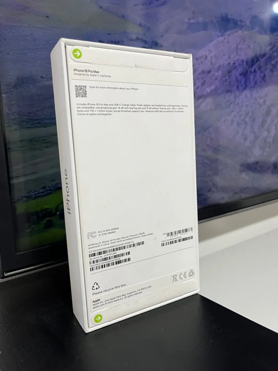 iPhone 16 pro max 256gb lacrado  - Foto 2