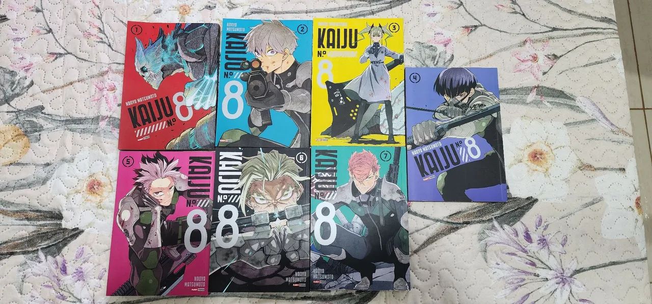 Mangá Kaijuu n8 volumes 1 ao 7