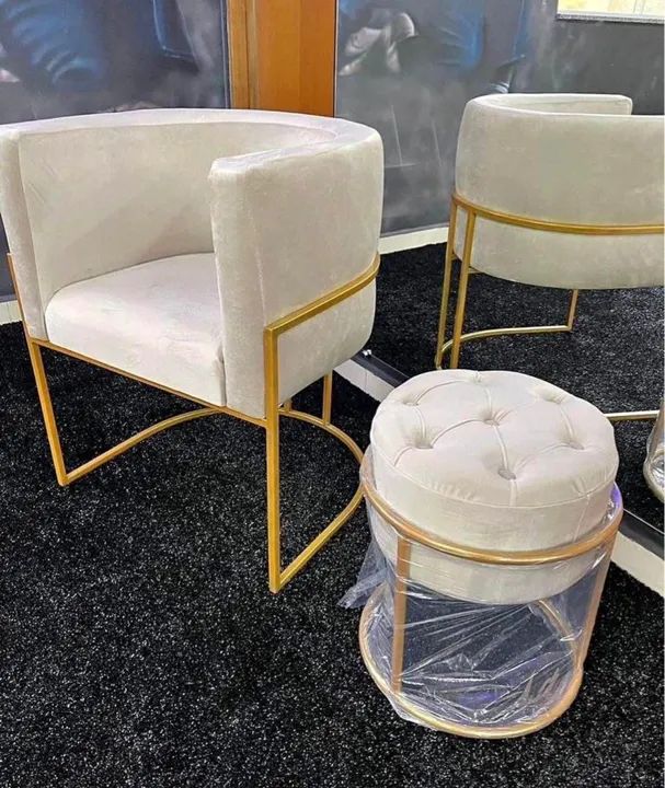 Poltronas 3 unidades - Luxo e Conforto!