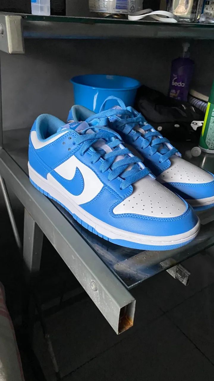 ? Nike Dunk Low University Blue Original  - Foto 5