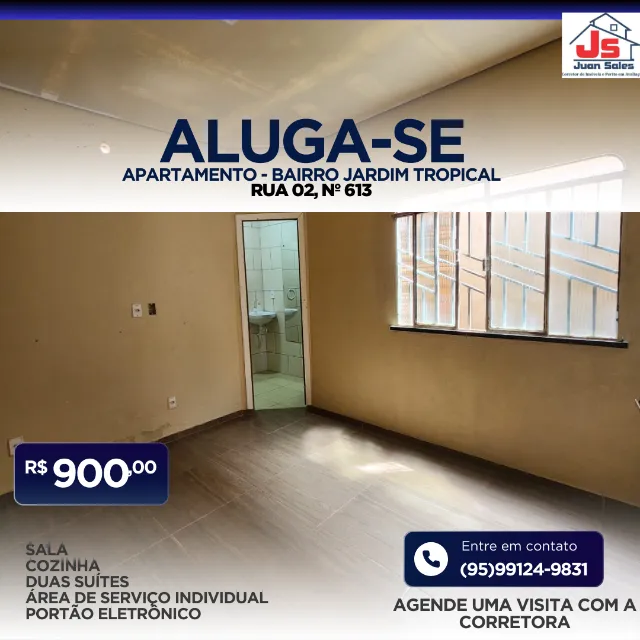 Apartamento com 2 Suítes no Jardim Tropical