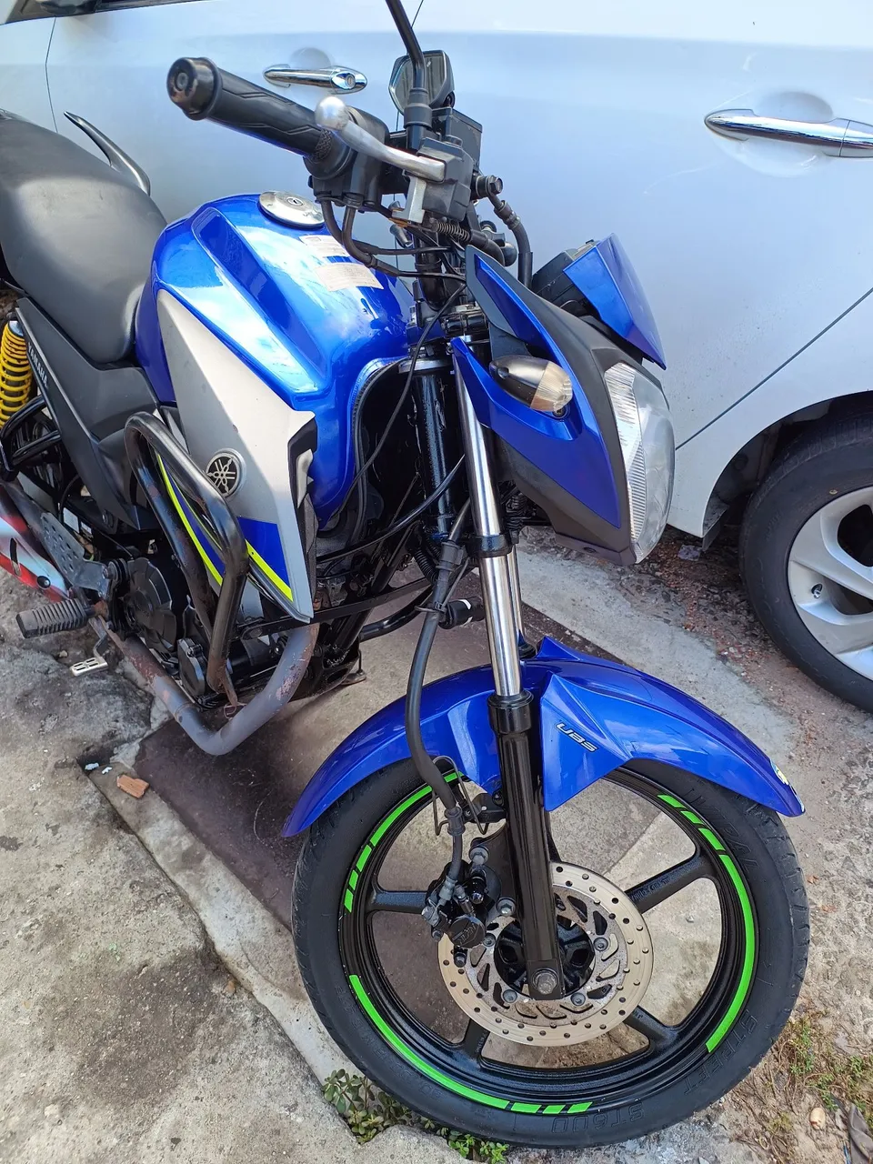 Yamaha fazer 150 Azul para alugar