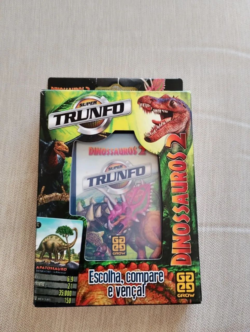 Super Trunfo Dinossauros