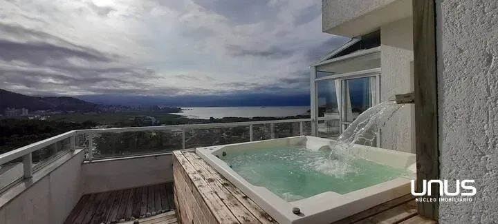 Cobertura 282 m² com terraço, spa e vista mar no Itacorubi - Foto 5
