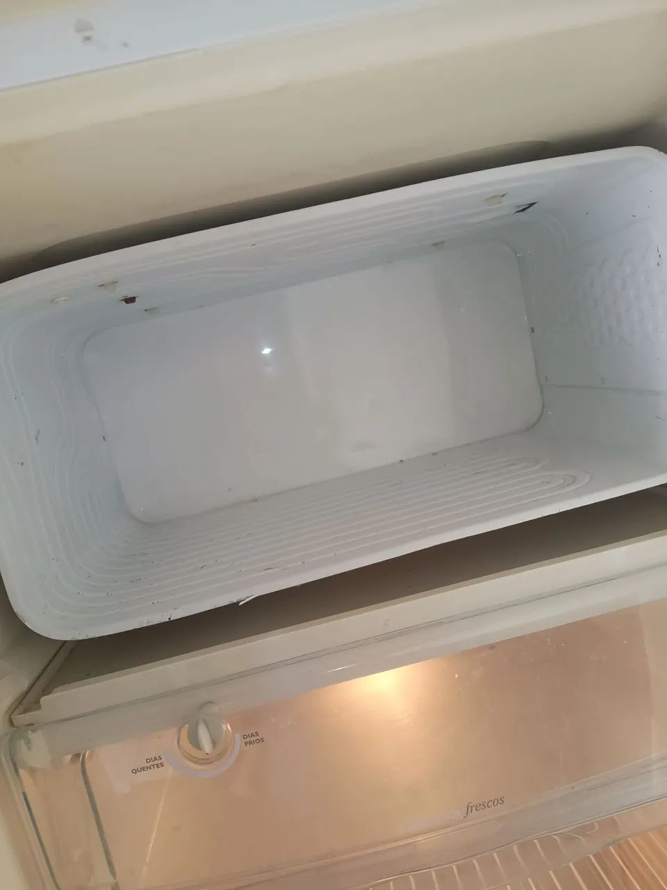 Geladeira degelo funcionando perfeitamente entrega a combinar  - Foto 3
