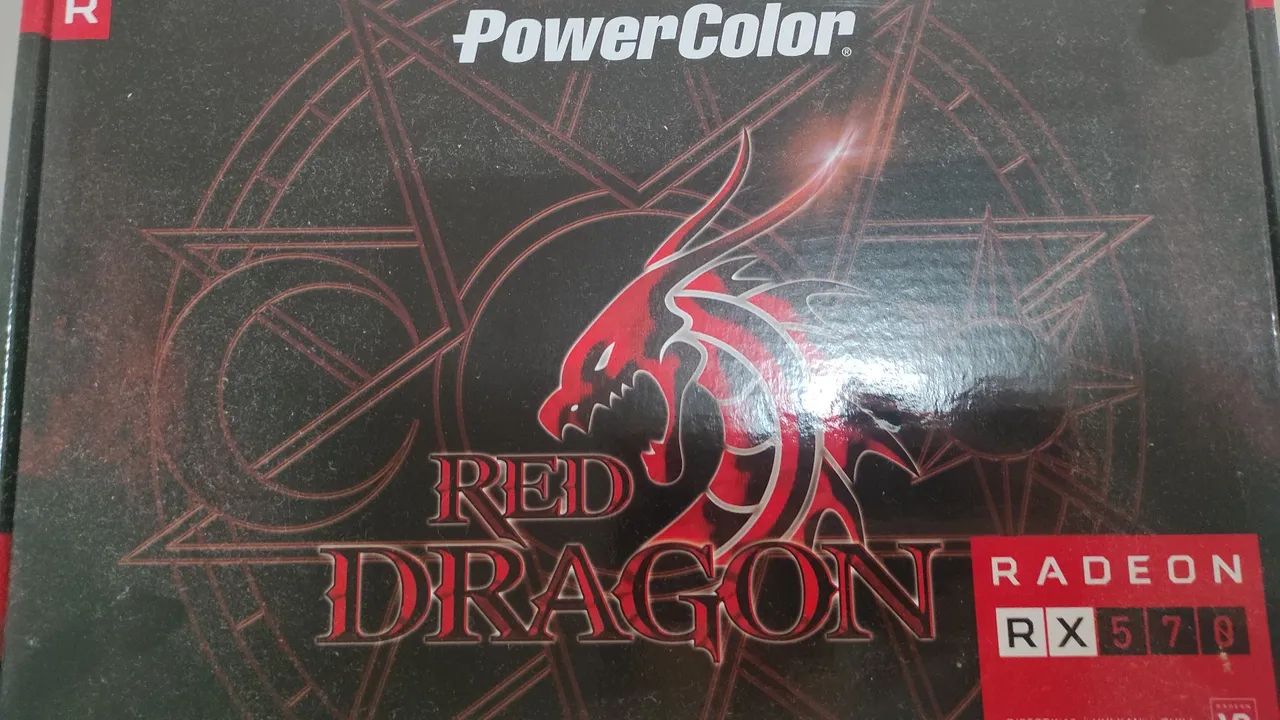 Placa de vídeo Rx570 4GB Powercolor - Foto 2
