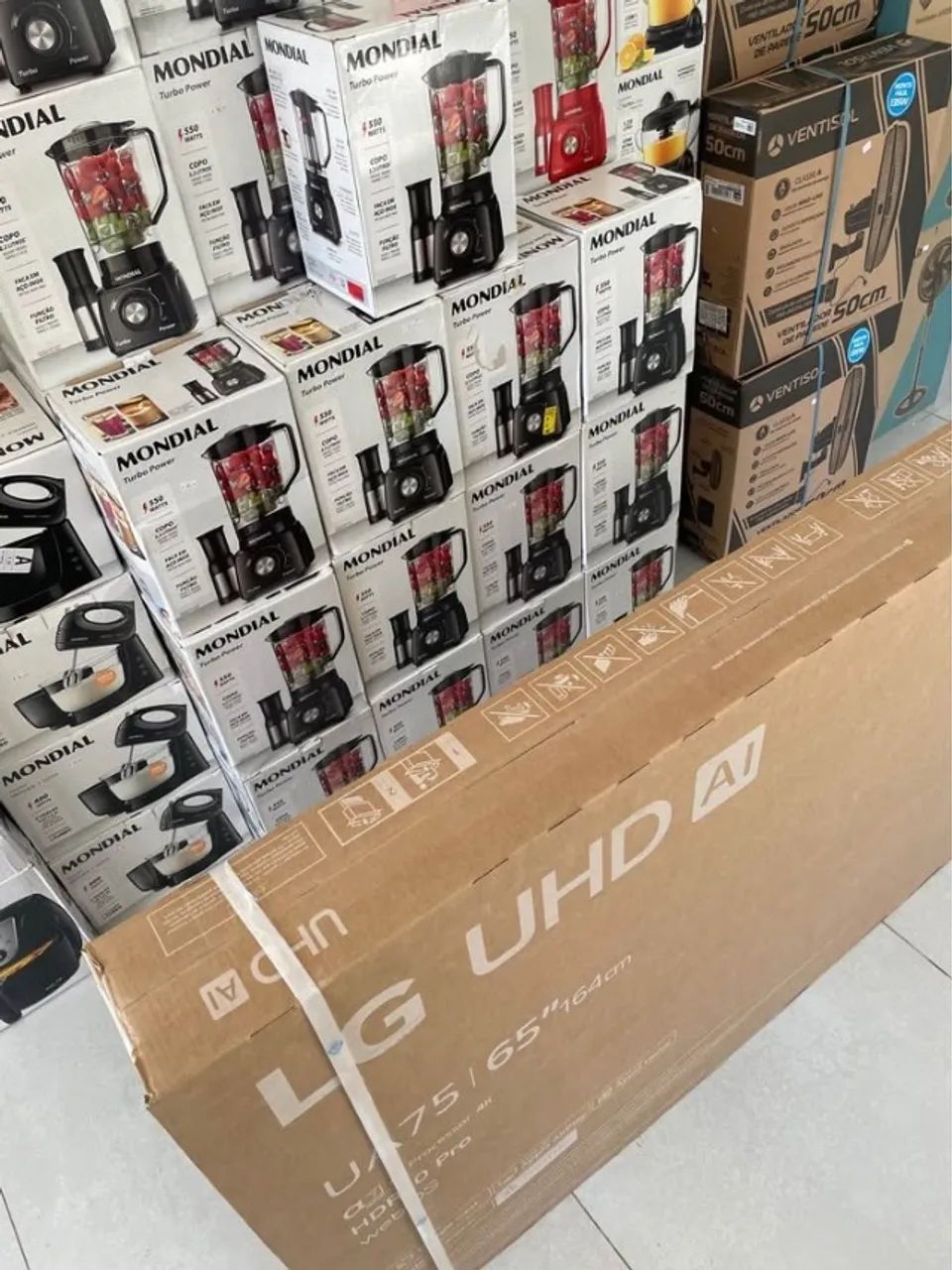 Smart TV LG 65 Polegadas UHD 4K Nova, Lacrada com Nota Fiscal e 1 ano de Garantia - Foto 4