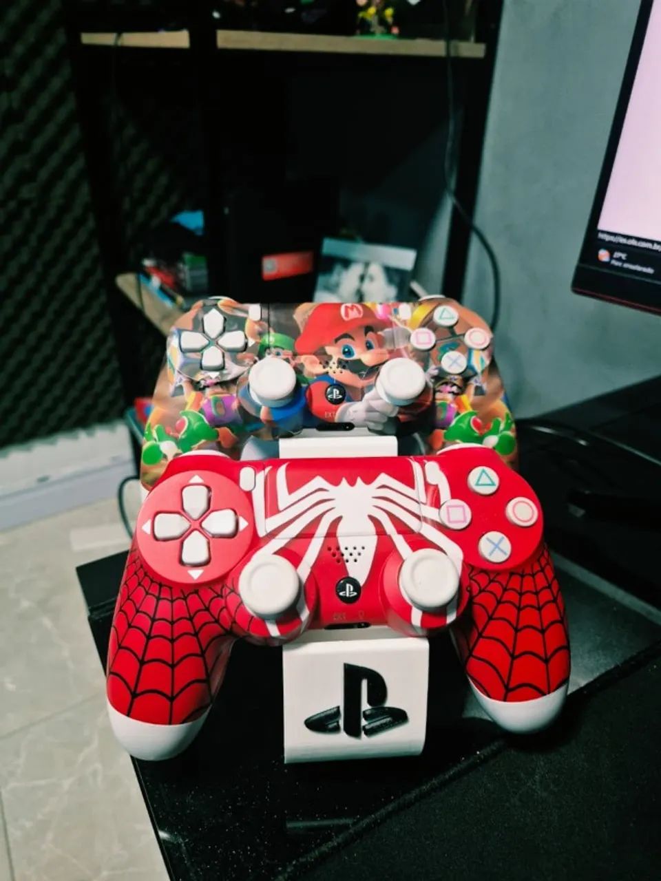 Controles PS4 + Base