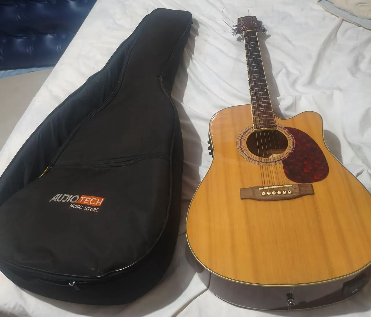 Violão elétrico gianini - Foto 4
