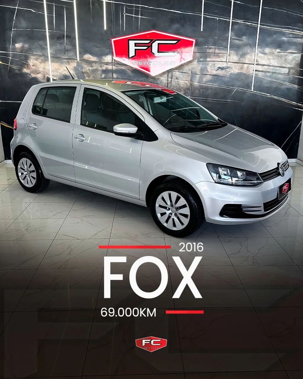 Volkswagen Fox TRENDLINE 1.0 FLEX 12V 5P 2016