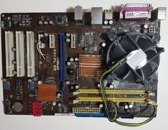 Placa-mãe Asus P5kpl-se + Intel Core 2 Duo E7500 2gb - Foto 2