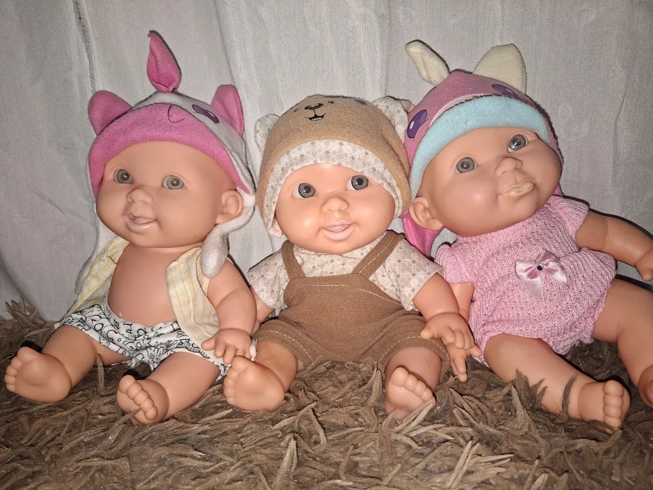 Kit 3 Bebês Expressões + Acessórios  - Foto 3