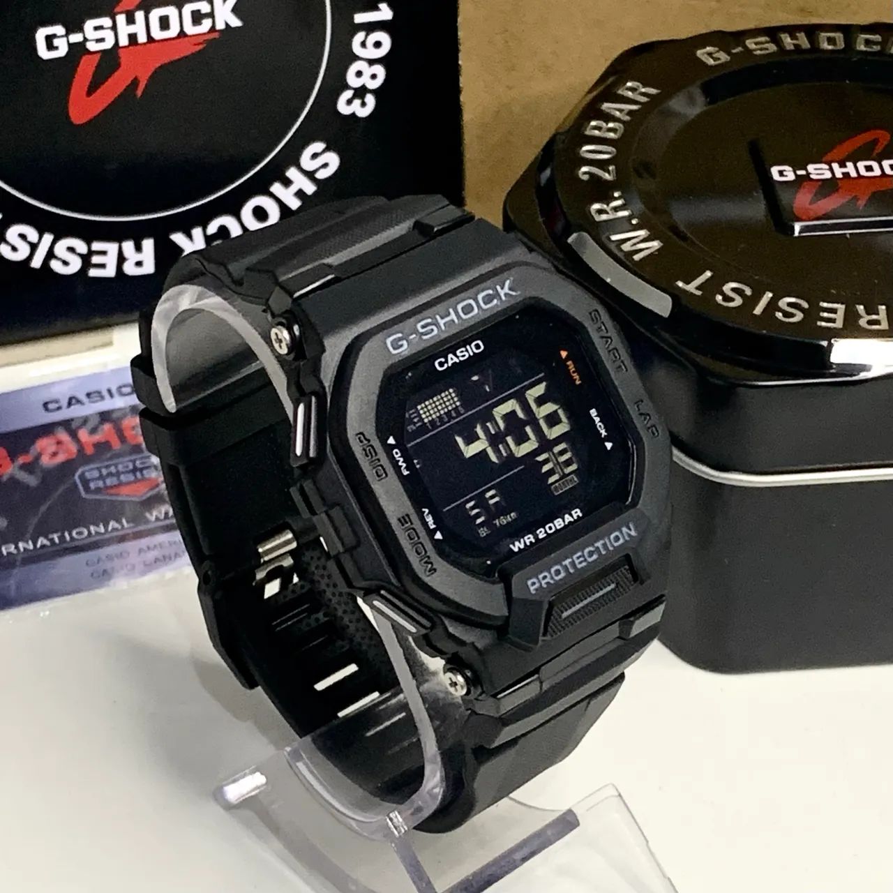 Relógio G-shock GBD200 preto prova dágua  - Foto 2