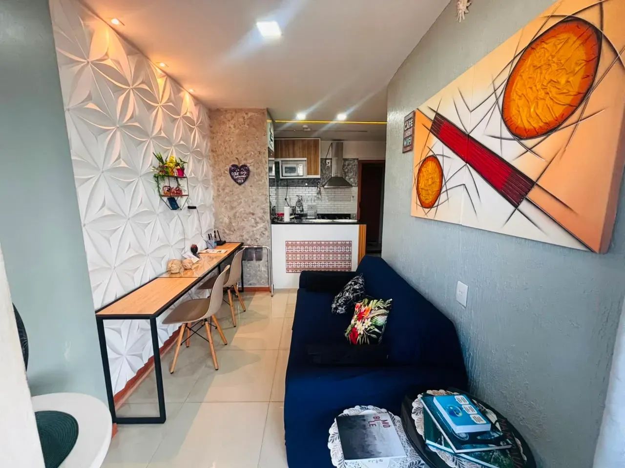 Edifício Blue c/ 45m², 1 quarto, mobiliado e 1 vaga em Jurunas/Belém-Pa - Foto 3