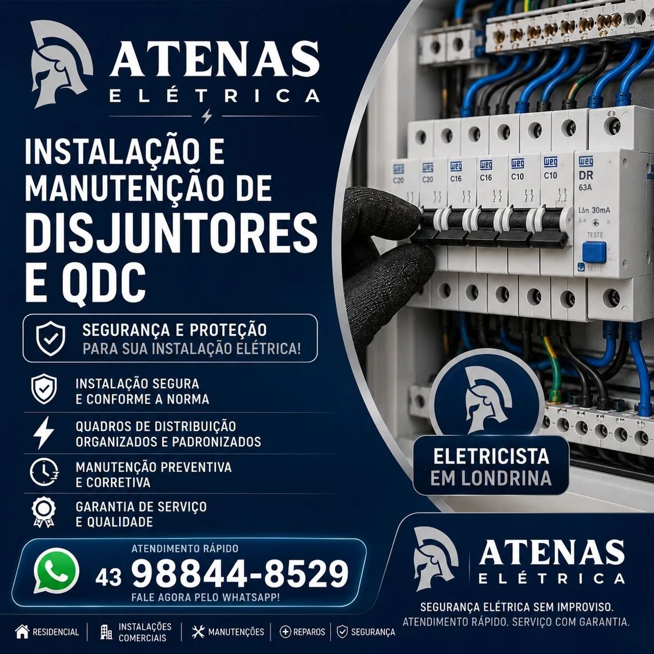 Troca de Disjuntor