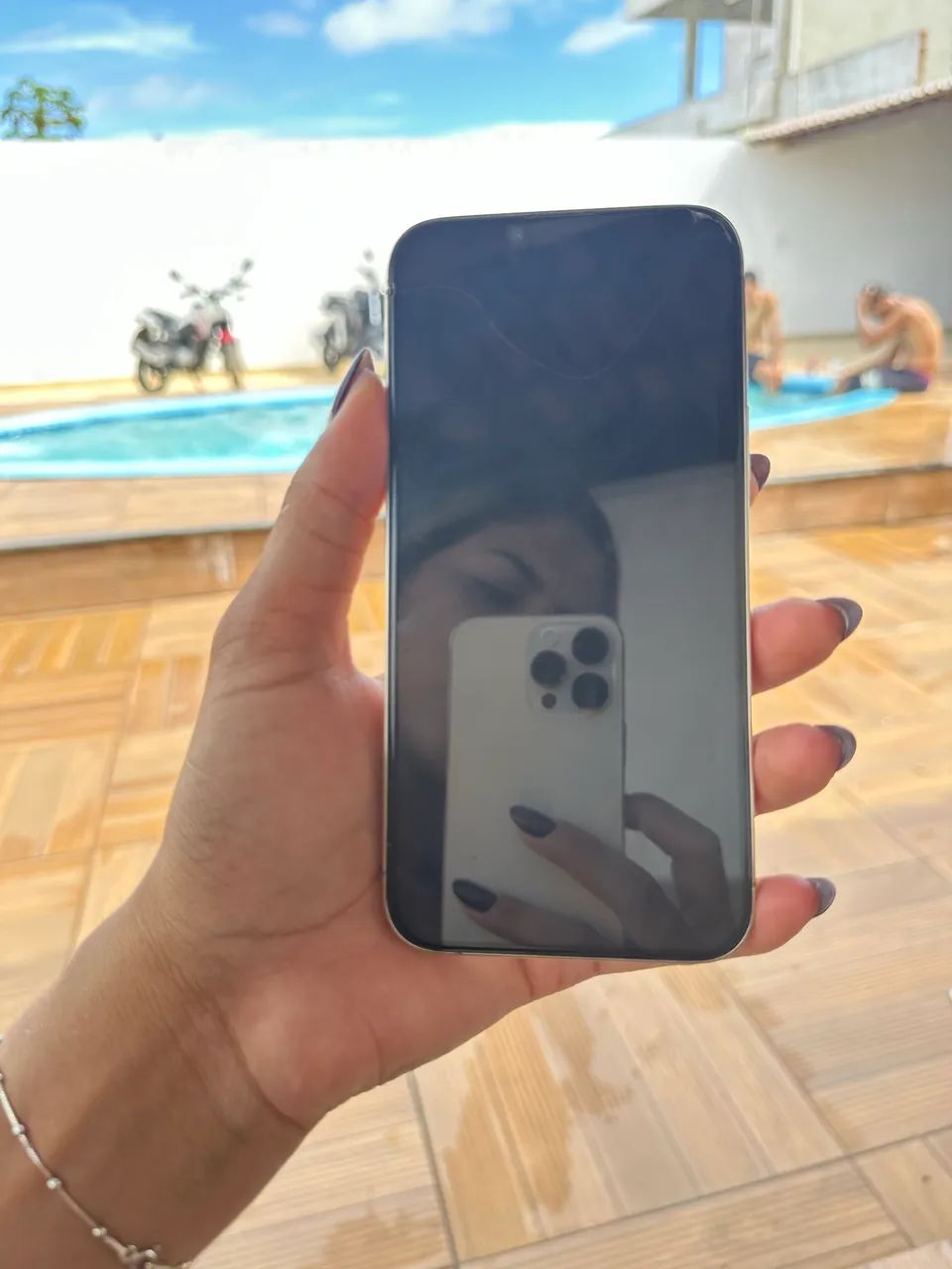 iPhone 13 Pro Max dourado 128gb  - Foto 5