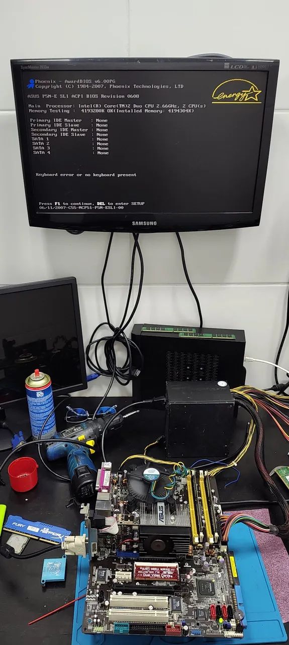 ASUS P5N-E SLI 4gb DDR2 core 2 duo  - Foto 3