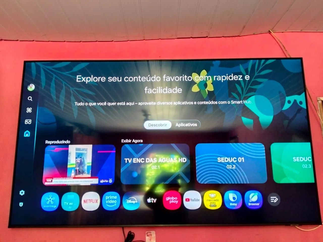 Vendo essa TV 75 polegadas sansung facilito no cartão de crédito ate 12 vezes