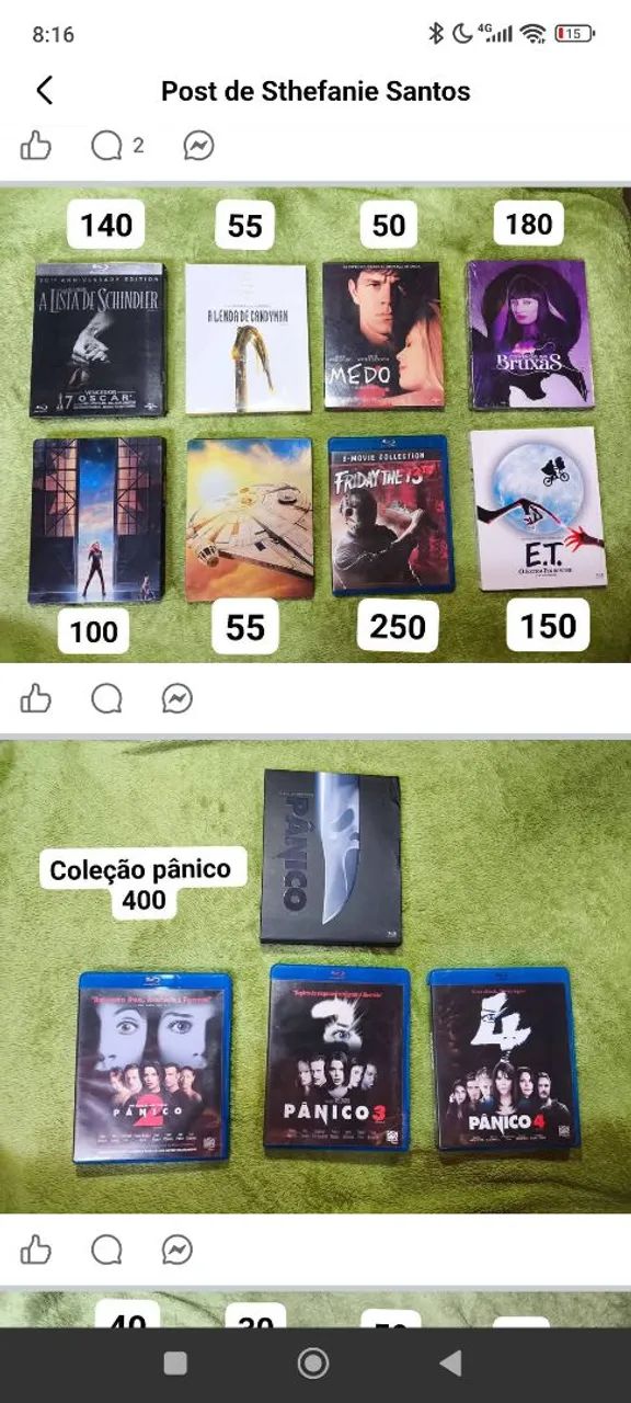 Vendo filmes em blu-ray diversos títulos, consultar preços  - Foto 5