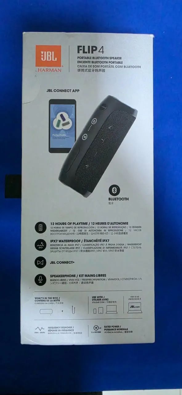 Caixa da caixa de som jbl flip4 - apenas a caixa - Foto 3