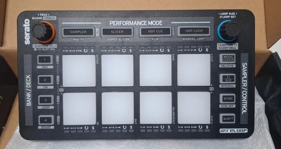 Reloop Neon Performance Pad Controller | Serato DJ Pro | 8 Pads RGB - Foto 4